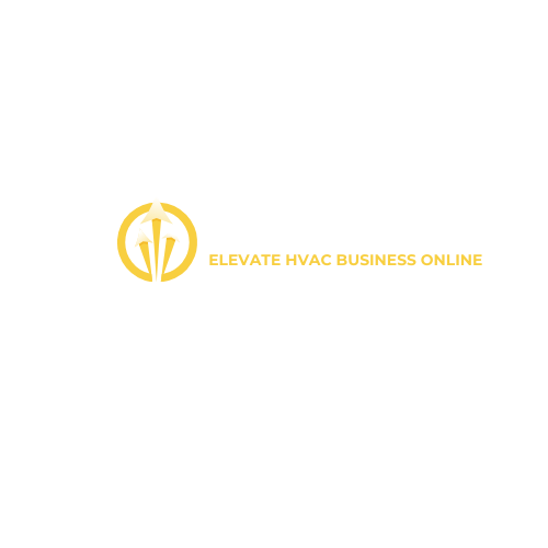 HVAC RISE- DIGITAL MARKETING AGENCY LOGO